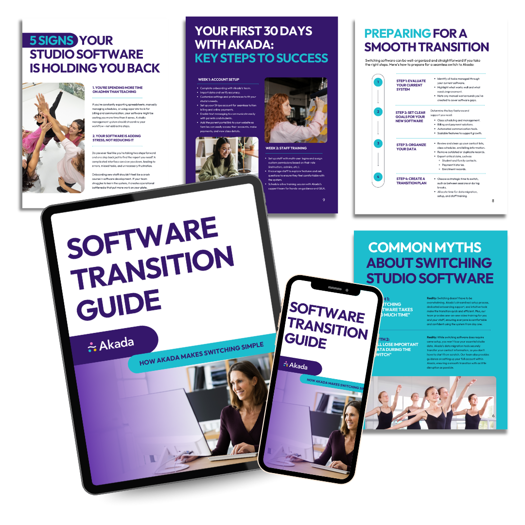 Software Transition Guide - Akada Software